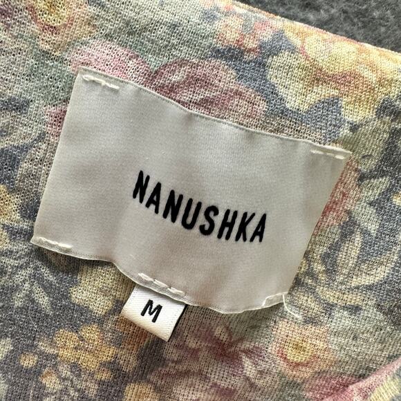 Nanushka Naomi Top Floral Tapestry Tank Pullover Womens Medium Stretch - Picture 3 of 9